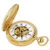 Charles-Hubert, Paris Gold-Plated Mechanical Pocket Watch