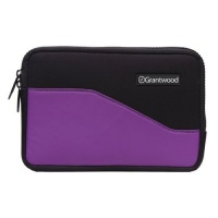 SimpleSleeve for Kindle Fire, Premium Protective Neoprene Sleeve in Black/Purple, for the NEW Kindle Fire 7 inches Display