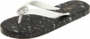 KORS Michael Kors Kids Cheer Flip-Flop (Toddler/Little Kid/Big Kid),Black Speckle,1 Little Kid