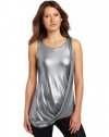 Bailey 44 Women's Metallica Top, Silver, X-Small