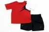 Nike Jordan Jumpman Boy's Black/Varsity Red T-Shirt/Shorts 2-Piece Set (3T)