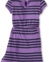 Splendid Littles Girls 2-6X Capri Stripe Toddler Dress, Jam, 3T