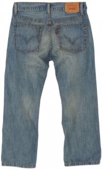 Levi's Boys 8-20 505 Straight Leg Husky, ANCHOR, 16 Husky