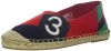 Polo Ralph Lauren Kids Rugby Bowman II Shoe (Toddler/Little Kid/Big Kid),Red/Navy,7 M US Big Kid