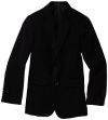 Izod Kids Boys 8-20 Husky Blazer, Black, 12H