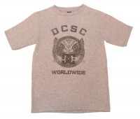 DC Shoes Toddler Boys' Collegiate Graphic Shirt Gray-2T