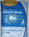 Eureka Part#60295C - Style MM Vacuum Bag Replacement for Eureka Mighty Mite 3670 and 3680 Series Canisters by EnviroCare Part#153-9 - 9/Package