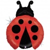 Party Supplies 27 Inch Ladybug Mylar Balloon