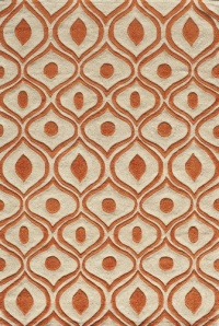 Bliss Collection BLISSBS-09ORG2030 Area Rug