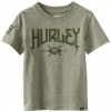 Hurley Boys 2-7 Recharge Short Sleeve Tee, Utility Green, 5