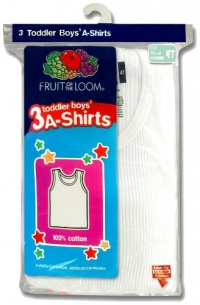 Fruit of the Loom Boys 2-7 Toddler A-Shirt 3-Pack