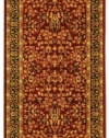 Area Rug 2x6 Runner Traditional Red - Black Color - Safavieh Lyndhurst Rug from RugPal