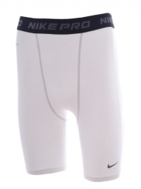 Nike Pro Boys Thermal Compression Baselayer Shorts - White - 10/12 Years