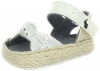 Ralph Lauren Layette Fistina Espadrille (Infant/toddler),White Eyelet,3 M US Infant