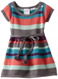 Roxy Kids Baby-Girls Infant Crash Landing Dress, Castlerock Stripe, 24 Months