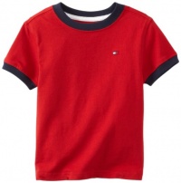 Tommy Hilfiger Boys 2-7 Ken Tee, Regal Red, 4/Regular