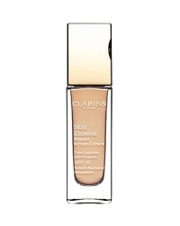 A light-reflecting, hydrating foundation formulated, with SPF 10, that perfectly combines mineral and plant active ingredients to create a naturally radiant complexion. The unique blend of ingredients continuously hydrates and protects the skin, beautifully enhancing the complexion with a new radiance. Benefits• Satin finish• Oil-free• Medium coverage• For all skin types• Triple protection against free radicals, pollution and UV rays.• Dermatologist tested. Non-comedogenic.• Available in 9 shadesKey Ingredients• Light Optimizing Complex – Captures and diffuses light so that imperfections and fine lines are minimized.• Pink Opal – Diffuses light, giving the complexion an unrivaled radiance.• Pink Algae – Offers hydrating and stimulating benefits to comfort and tone the skin/• Mineral and Vegetal Extracts – Active ingredients formulated in pure water provide the skin with benefits to beautifully enhance the complexion with a new radiance.