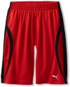 Puma - Kids Boys 2-7 Lit Speed Short, Red, 7