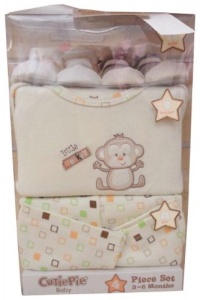 Cutiepie 4 Piece Box Set, Cute Monkey