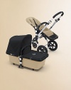 The 3rd generation of this iconic stroller is more versatile, stylish and functional than ever before featuring a refreshed design, stronger chassis, maximized underseat bag, flat-fold bassinet, rotating carry handle