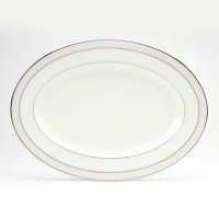 Noritake Montvale Platinum 16-Inch Oval Platter