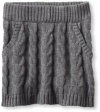 Energie Girls 7-16 Sasha Sweater Skirt, Grey, Small