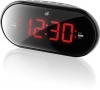 GPX C232B AM/FM Clock Radio with Dual Alarms - Black