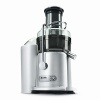 Perfect for on-the-go, nutritious juice. Countertop juicer with extra-wide 3-inch feeder chute. Powerful 850-watt dual-speed motor extracts juice from a variety of fruits and vegetables. Comes with a safety locking arm and overload protection LED.