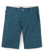 Paul Smith Gingham Seersucker Shorts