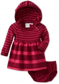 Roxy Kids Baby-girls Infant Avalanche Sweater Dress, Fireside Stripe, 6-9 Months