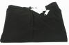 Calvin Klein Mens Flat Front Solid Black Wool Dress Pants