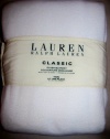 Ralph Lauren - Lauren Home - Classic Plush Blanket Twin 60 X 90 Ivory