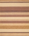 Liora Manne Ravella Stripe Rug, 24-Inch by 36-Inch, Sand