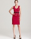 Make a chic statement in the office with this Nanette Lepore dress, adorned with a ladylike peplum.