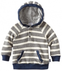 Splendid Littles Baby-boys Infant Topanga Active Hoodie, Navy, 3-6 Months