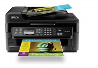 Epson WorkForce WF-2540 Wireless All-in-One Color Inkjet Printer, Copier, Scanner ADF, Fax. Prints from Tablet/Smartphone. AirPrint Compatible (C11CC36201)