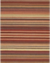 Surya Epiphany Brite M-102 8 by 11 Rug, Red