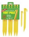 Coghlan's ABS Plastic Tent Pegs - 9 Inches