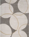 Area Rug 2x3 Rectangle Contemporary Gray Color - Surya Goa Rug from RugPal