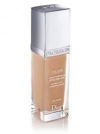 DIORSKIN NUDE NEW FRESH GLOW HYDRATING MAKEUP SPF 10 A complexion revolution. Light as air on your skin. Fresh, weightless texture and finish in a formula that hydrates the skin as it conceals imperfections and creates a radiantly natural, true-life glow. Creates the illusion of ideal, flawless, bare skin. 