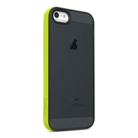 Belkin Grip Candy Sheer Case/Cover For New Apple iPhone 5 (Black / Green)