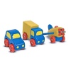 Melissa & Doug Deluxe Wooden First Vehicles Set