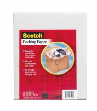 Scotch Packing Paper, 19.75 x 25 Inch, 75 Sheets (8037S-DC)