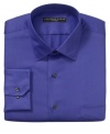 Go bold. Electrify your look with this high-impact dress shirt from Geoffrey Beene.