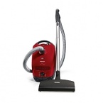 Simplify cleaning with the Miele Titan. This vacuum includes the Parquet Floor Brush and Electro Comfort Powerbrush heads and features a rotary dial with six power settings.