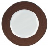 Royal Doulton Precious Platinum 9-Inch Accent Plate, Cocoa