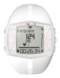 Polar Ft40F Women's Heart Rate Monitor Watch(White)