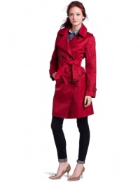 London Fog Women's Petite Classic Trench Coat