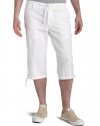 Perry Ellis Men's Linen Clam Digger Short