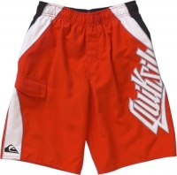 Quiksilver Kids Boardshorts Red, Medium (6)